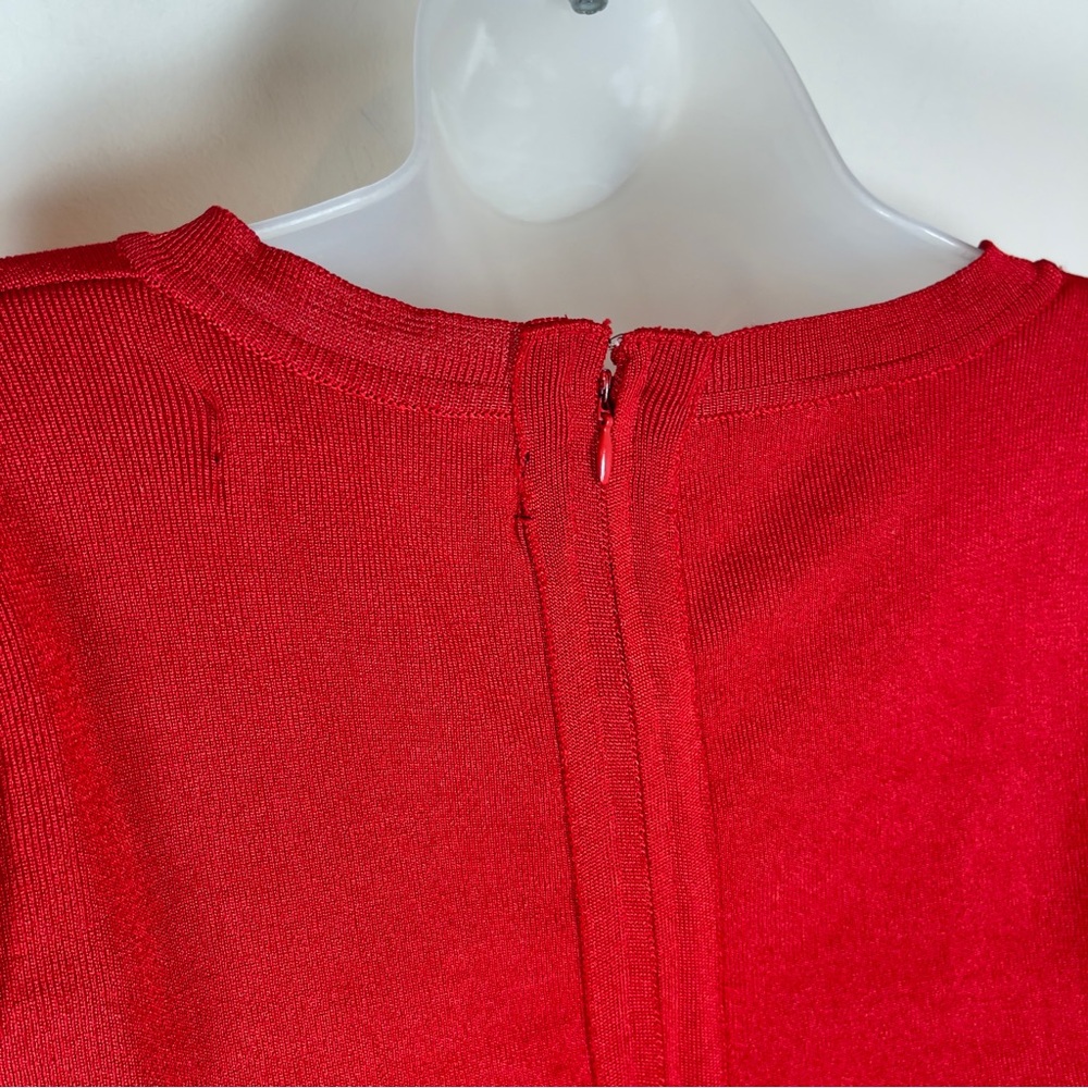 Kardashian Kollection Signature Red Bandage Dress, Size Women's XS - Picture 9 of 10